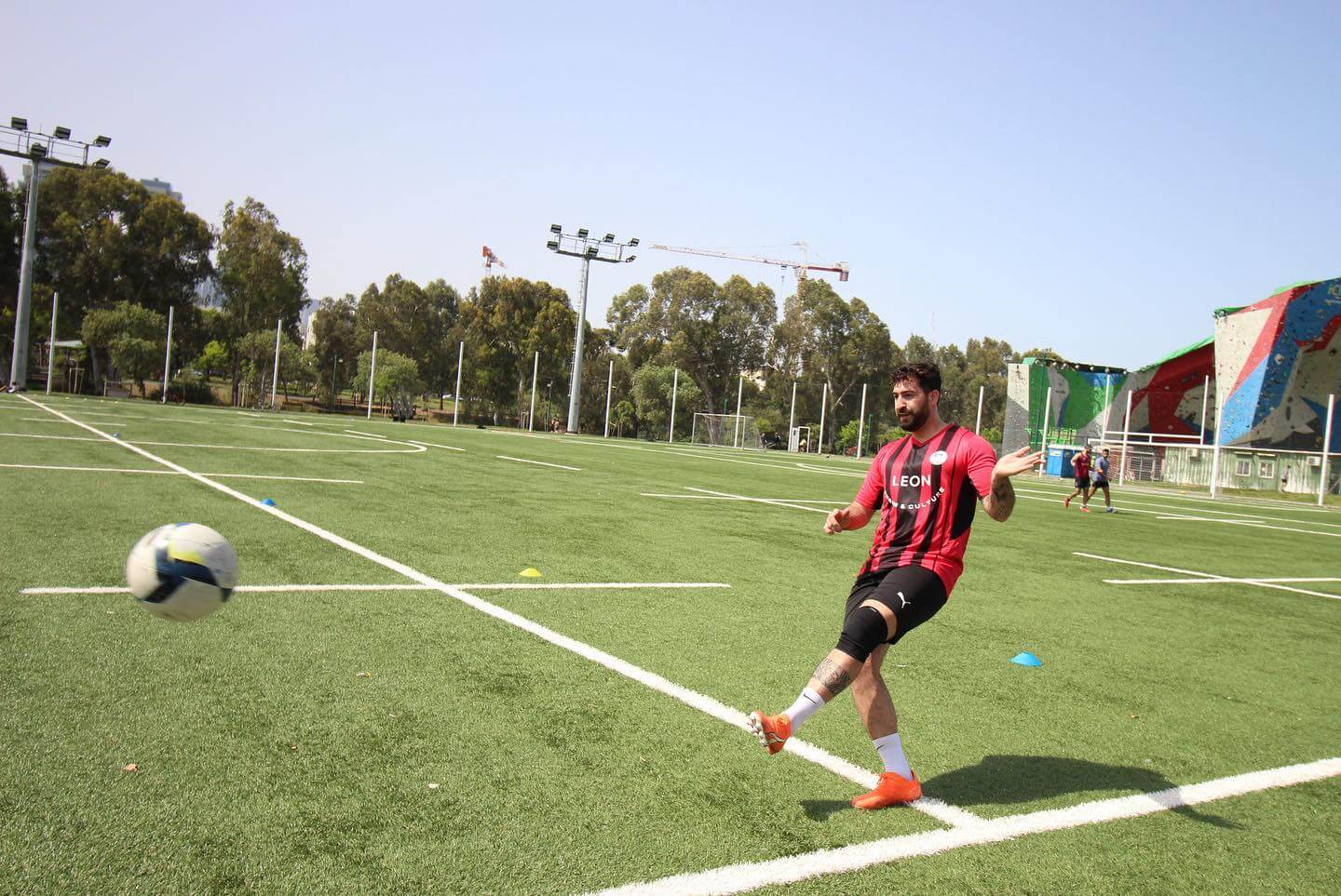 סוקר זון אימוני כדורגל